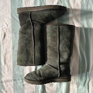 Tall Ugg Boots - Size 7 - Black
